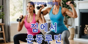 집에서 쉽게 할 수 있는 운동 루틴 – 초보자도 따라 할 수 있는 효과적인 홈트레이닝